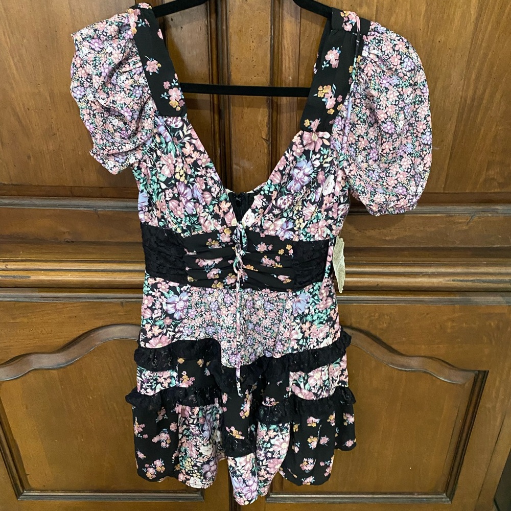 Floral Puff Sleeve dress
